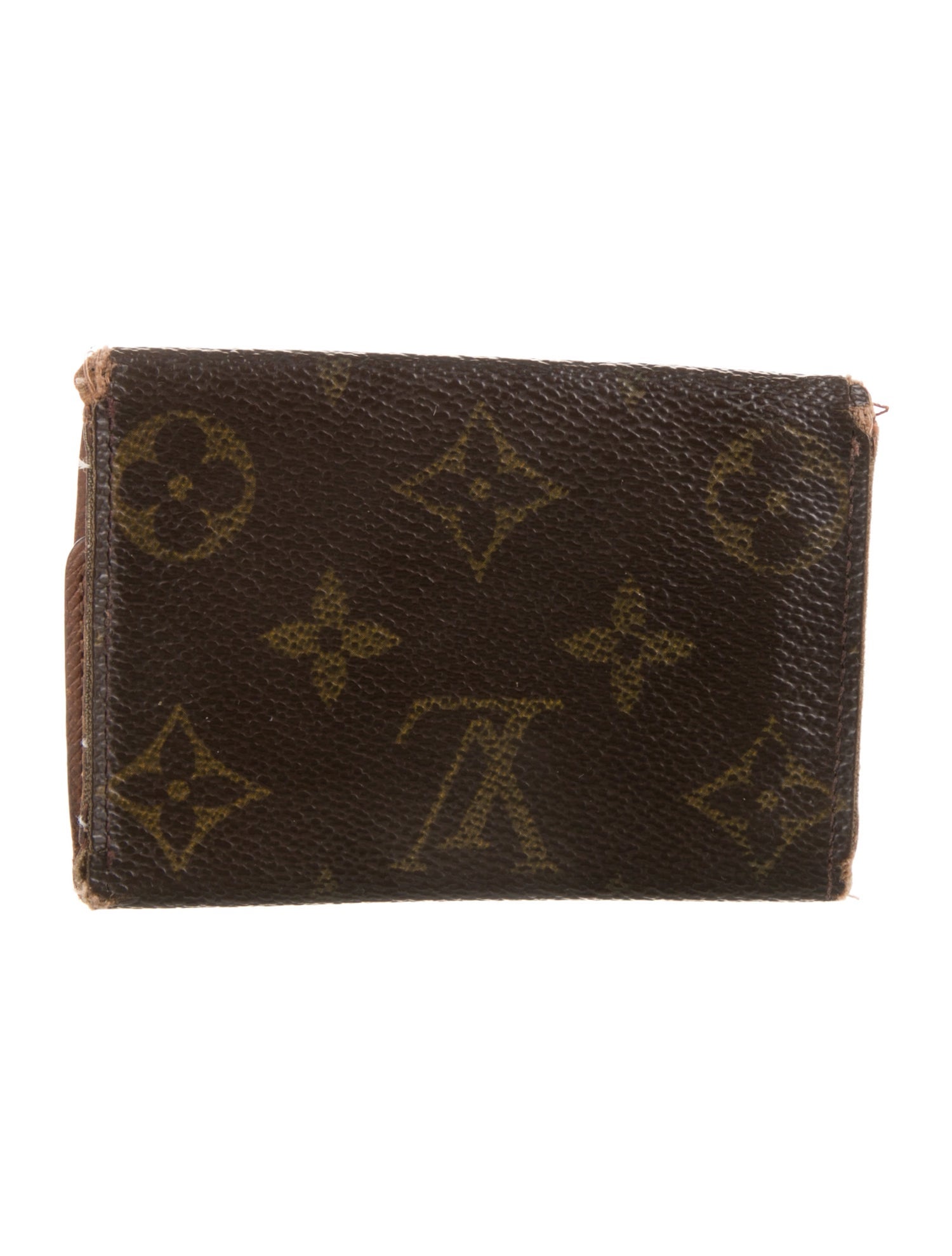 Louis Vuitton Monogram Pattern Coated Canvas Wallet